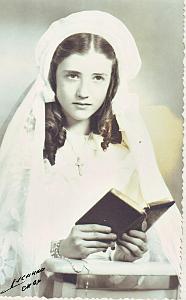 COMMUNIONS ORAN DU PATRONAGE ORAN DE LA JUS SAINT LOUIS   19XX FRANCINE SEGURA